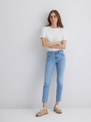 MAVI Dżinsy - Skinny fit - w kolorze błękitnym rozmiar: W27/L30. Niebieskie jeansy damskie MAVI. Za 139.95 zł.