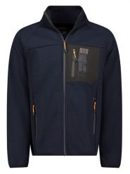 Canadian Peak Kurtka polarowa "Thizyeak" w kolorze granatowym rozmiar: M. Niebieskie kurtki męskie Canadian Peak, m, bez wzorów, z materiału, bez kaptura. Za 130.99 zł.