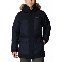 Męska kurtka zimowa Columbia Marquam Peak Fusion. Brązowe kurtki męskie Columbia, na zimę, m, bez wzorów, sportowe, bez kaptura. Za 1,299.00 zł.