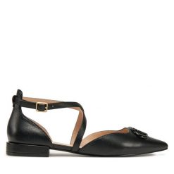 Baleriny Liu Jo. Czarne baleriny damskie Liu Jo, bez wzorów, bez obcasa. Za 429.99 zł.