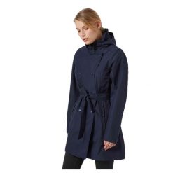 Kurtka Helly Hansen Welsey II Trench Ocieplana Niebieska. Niebieskie kurtki damskie Helly Hansen, l, bez wzorów, z materiału, bez kaptura. Za 817.50 zł.