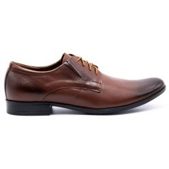 Olivier Buty męskie wizytowe 299T9LU brązowe. Brązowe buty wizytowe męskie bez zapięcia. Za 367.89 zł.
