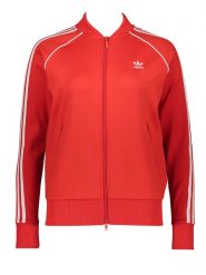 Adidas Bluza w kolorze czerwonym rozmiar: 36. Czerwone bluzy bez kaptura damskie Adidas. Za 206.42 zł.