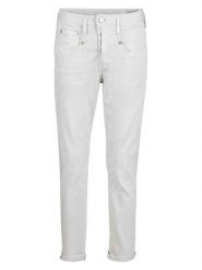 Herrlicher Spodnie w kolorze białym rozmiar: W31. Białe spodnie materiałowe damskie Herrlicher, bez wzorów, z materiału, klasyczne. Za 252.34 zł.