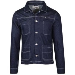 WRANGLER CARPENTER JACKET MĘSKA KURTKA JEANSOWA RAW EDGE W449RI22L 112128895. Kurtki męskie Wrangler, l, bez wzorów, z jeansu, bez kaptura. Za 199.99 zł.