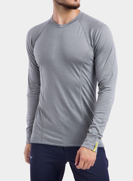 Bluza techniczna Sensor Merino Active Tee L/S. Szare bluzy bez kaptura męskie Sensor, l, z materiału. Za 340.99 zł.