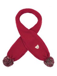 Steiff Szal w kolorze czerwonym rozmiar: onesize. Czerwone szaliki dziecięce Steiff, z bawełny, bez ramiączek. Za 126.45 zł.