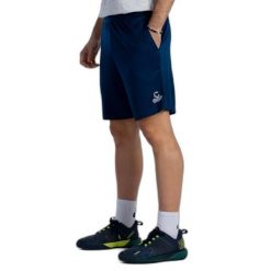 Szorty Vibora Pitón. Niebieskie szorty damskie VIBORA, bez wzorów, z materiału, eleganckie. Za 161.99 zł.