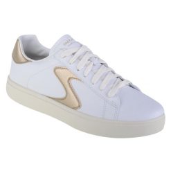 Buty sportowe Sneakersy damskie, Eden LX-Beaming Glory. Białe buty sportowe na co dzień damskie Skechers, bez wzorów, trekkingowe. Za 259.99 zł.