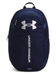 Under Armour Plecak "Hustle" w kolorze granatowym - 31 x 47 x 18 cm rozmiar: onesize. Niebieskie plecaki damskie Under Armour, bez wzorów, z materiału. Za 137.42 zł.