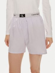 Calvin Klein Underwear Szorty materiałowe 000QS6972E Fioletowy Relaxed Fit. Fioletowe szorty damskie Calvin Klein Underwear, bez wzorów, z bawełny. Za 109.99 zł.