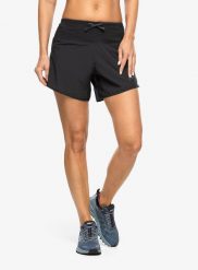 Spodenki do biegania damskie Inov-8 Train Lite 5 Short. Czarne spodenki sportowe damskie Inov-8, l, z elastanu, do biegania. Za 249.99 zł.