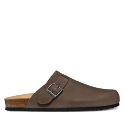 Klapki Geox. Brązowe klapki i japonki męskie Geox. Za 309.99 zł.