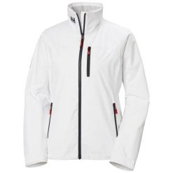 Damska kurtka wodoodporna Helly Hansen Crew 2. Czarne kurtki damskie Helly Hansen, m, z aplikacjami, z materiału, bez kaptura. Za 751.50 zł.