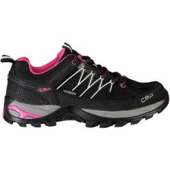 Buty CMP Rigel Low Wp W 3Q5445661UE czarne. Czarne obuwie trekkingowe damskie . Za 602.58 zł.
