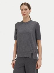 Liu Jo Bluzka WF6419 MA16R Szary jasny Regular Fit. Szare bluzki damskie Liu Jo, l, bez wzorów, z syntetyku, bez ramiączek. Za 389.99 zł.