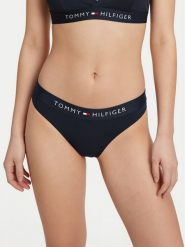 Tommy Hilfiger Dół od bikini UW0UW06364 Granatowy. Niebieskie bikini damskie Tommy Hilfiger, bez wzorów. Za 169.99 zł.