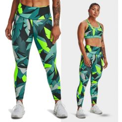 Legginsy treningowe damskie UNDER ARMOUR szybkoschnące termoaktywne. Czarne bielizna termoaktywna damska Under Armour, xl, bez wzorów. Za 151.99 zł.