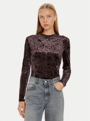 Marella Bluzka Balera 2423946035 Brązowy Regular Fit. Brązowe bluzki damskie Marella, s, bez wzorów, z syntetyku, bez ramiączek. Za 259.99 zł.