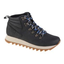 Trapery damskie, Merrell Alpine Hiker. Czarne trapery damskie MERRELL, z materiału, bez obcasa. Za 399.99 zł.