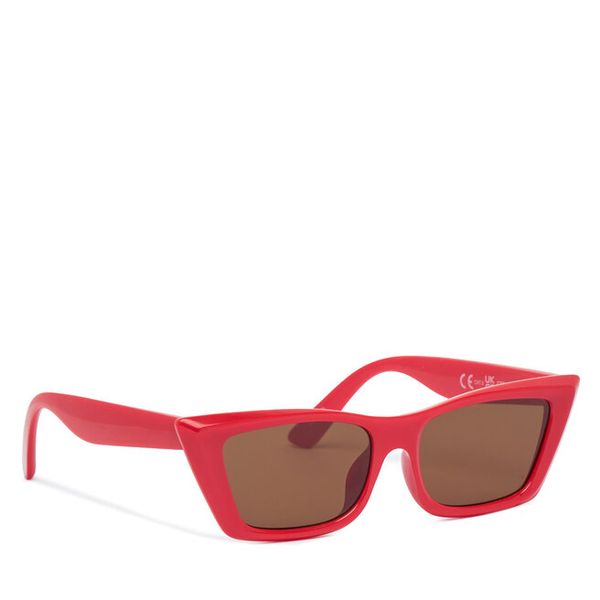 Okulary przeciwsłoneczne Pieces. Czerwone okulary przeciwsłoneczne damskie Pieces. Za 39.99 zł.