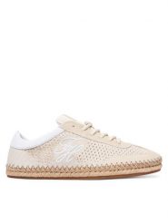 Tommy Hilfiger Espadryle Th Heritage Rope Sneaker FW0FW09406 Beżowy. Brązowe espadryle damskie Tommy Hilfiger, bez wzorów, z materiału, bez obcasa. Za 449.99 zł.