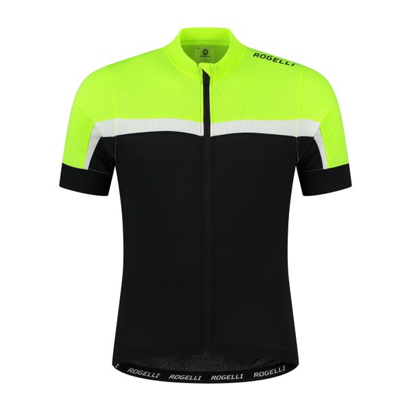 Koszulka rowerowa męska Rogelli Course. Białe t-shirty sportowe męskie Rogelli, m, bez ramiączek, rowerowe. Za 199.99 zł.
