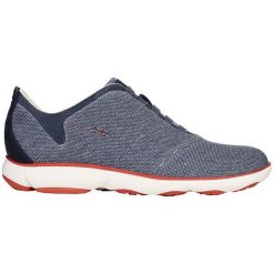 Geox Męskie buty Nebula F Black U62D7F-00011-C9997 (rozmiar 43). Czarne buty sportowe na co dzień męskie Geox, bez zapięcia. W wyprzedaży za 398.00 zł.