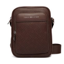 Saszetka Tommy Hilfiger. Brązowe saszetki męskie Tommy Hilfiger. Za 369.99 zł.