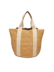 Barbour Torebka Lily Beach LBA0467BE11 Beżowy. Brązowe torebki klasyczne damskie Barbour, bez wzorów, bez dodatków. Za 659.99 zł.