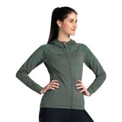 Bluza techniczna damska Kilpi MEMPHIS-W. Zielone bluzy bez kaptura damskie Kilpi, s. Za 256.81 zł.