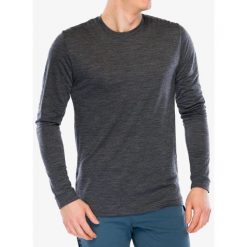 Bluza rowerowa męska Mons Royale Zephyr Merino Cool LS. Szare bluzy bez kaptura męskie Mons Royale, bez wzorów, bez kołnierzyka, bez ramiączek. Za 335.99 zł.