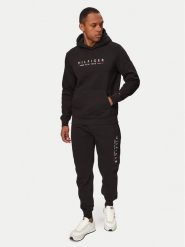 Tommy Hilfiger Bluza MW0MW29730 Czarny Regular Fit. Czarne bluzy bez kaptura męskie Tommy Hilfiger, l, z bawełny. Za 849.99 zł.