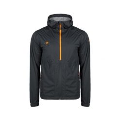 Kurtka Piniel: wodoodporna, oddychająca i wiatroszczelna na deszczowe przygody. Brązowe kurtki męskie IZAS, l, bez wzorów, bez kaptura. Za 443.43 zł.