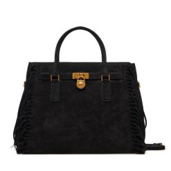 Torebka MICHAEL Michael Kors. Czarne torebki klasyczne damskie MICHAEL Michael Kors, bez wzorów, bez dodatków. Za 1,619.00 zł.