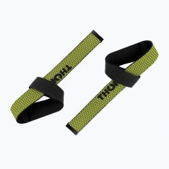 Paski do podnoszenia ciężarów THORN FIT Lifting Straps Anti-Slip army green. Zielone paski damskie Thorn Fit, bez wzorów, sportowe. Za 52.99 zł.