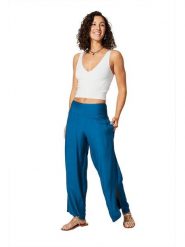 Aller Simplement Spodnie w kolorze niebieskim rozmiar: 34/36. Niebieskie spodnie materiałowe damskie Aller Simplement, bez wzorów, z materiału, klasyczne, z standardowym stanem. Za 56.99 zł.