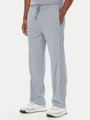 BOSS Spodnie dresowe Union Tape Hurley 50564110 Szary Regular Fit. Szare spodnie dresowe męskie Boss, bez wzorów, z dresówki. Za 799.99 zł.