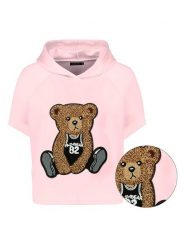 Sublevel Bluza w kolorze jasnoróżowym rozmiar: S. Różowe bluzy z kapturem damskie Sublevel, s. Za 122.96 zł.