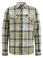 PME Legend Koszula - Regular fit - w kolorze beżowo-oliwkowym rozmiar: XL. Brązowe koszule męskie PME Legend, xl, bez wzorów, z bawełny, bez kołnierzyka, bez ramiączek. Za 109.26 zł.