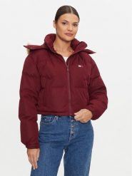 Tommy Jeans Kurtka puchowa Alaska DW0DW19687 Fioletowy Regular Fit. Fioletowe kurtki damskie Tommy Jeans, l, bez wzorów, z jeansu, bez kaptura. Za 689.99 zł.