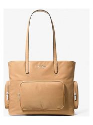 Michael Kors Shopper bag w kolorze beżowym - 43 x 30 x 12 cm rozmiar: onesize. Brązowe shopper bag damskie Michael Kors, bez wzorów, z materiału, na ramię, bez dodatków. Za 565.99 zł.