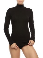 COTONELLA Koszulka w kolorze czarnym rozmiar: S. Czarne bluzki damskie Cotonella, s, bez wzorów, bez kołnierzyka, bez ramiączek. Za 47.82 zł.