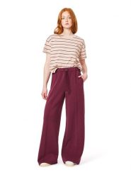 Scotch & Soda Spodnie w kolorze bordowym rozmiar: M. Czerwone spodnie materiałowe damskie Scotch & Soda, bez wzorów, z materiału, z podwyższonym stanem. Za 254.95 zł.