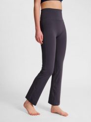 Spodnie legginsy z wysokim stanem dla kobiet Hummel. Brązowe bielizna termoaktywna damska HUMMEL, m, bez wzorów, z elastanu. Za 203.20 zł.