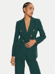 Maryley Marynarka 24IB139/43GU Zielony Regular Fit. Zielone marynarki i żakiety damskie Maryley, s, bez wzorów, z syntetyku. Za 289.99 zł.