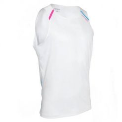 Koszulka sportowa męska Salming Pitea Singlet. Białe t-shirty sportowe męskie Salming, m, z poliesteru, bez ramiączek. Za 257.00 zł.