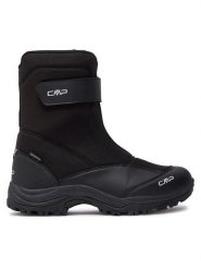 CMP Śniegowce Jotos Snow Boot Wp 39Q4917 Czarny. Czarne buty zimowe męskie CMP, z materiału, bez zapięcia. Za 377.39 zł.