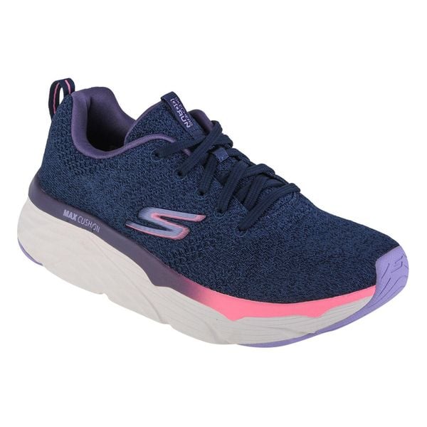 Buty do biegania damskie, Skechers Max Cushioning Elite-Clarion. Niebieskie obuwie do biegania damskie Skechers, Skechers Sport. Za 399.99 zł.