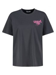 Sublevel Koszulka w kolorze antracytowym rozmiar: L. Czarne bluzki damskie Sublevel, l, bez wzorów, bez kołnierzyka. Za 43.99 zł.